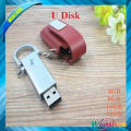 PU leather usb flash drive,customize gift usb flash disk with competitive price